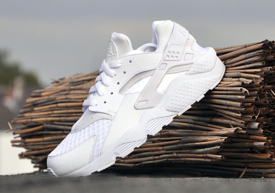 Nike all white huarache